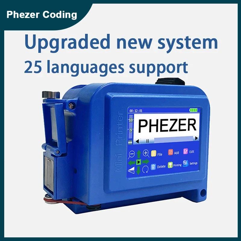Phezer-PC11Plus 12.7/25.4mm ̴ ޴ , QR  ġ ڵ ¥ ȣ ΰ  ¥ ڵ  ũ  